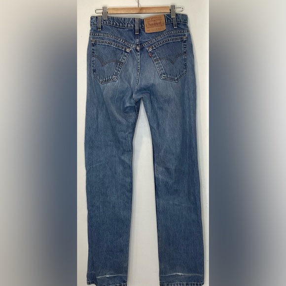 Levis  505 Medium Was Jeans 34/35. Good Condition - Picture 9 of 10